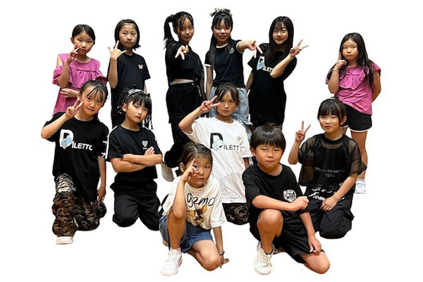 HIP HOP 入門の様子