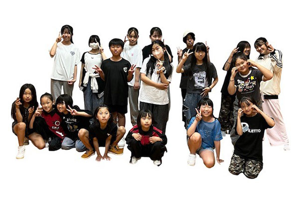HIP HOP初級の様子